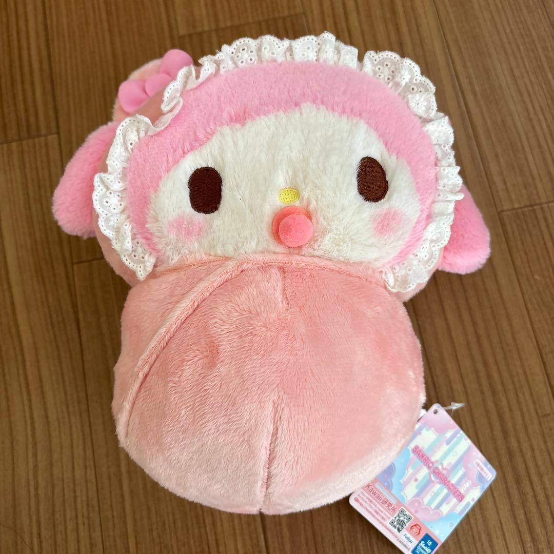 Sanrio Latekuma Baby Swaddle BIG Stuffed Toy My Melody