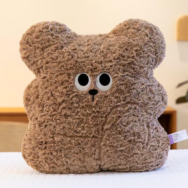 

Милая плюшевая игрушка-подушка в виде щенка-конфетки, кукла-собачка, кукла для объятий, подарок на день рождения для девочки/ребенка, выкуп 33*33cm 0.3kg