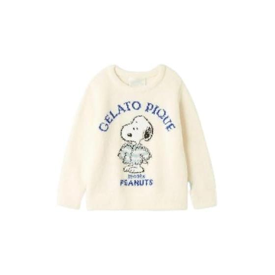 Gelato Pique Kids Baby KIDS Original Jacquard Pullover Gelato Pique Room Wear Kids Snoopy