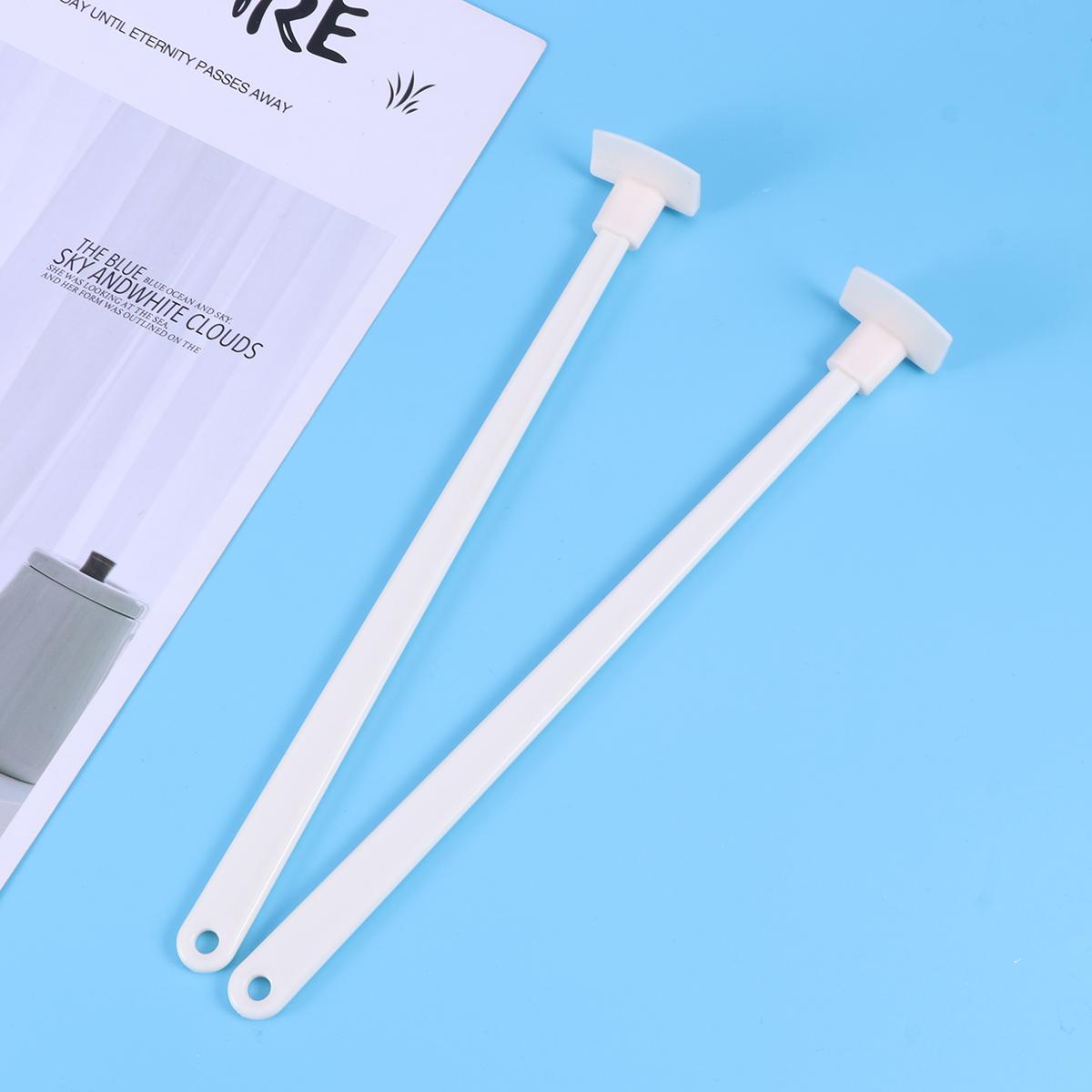 

2 шт. Лопатка для эмульсии, лосьон, блендеры, силиконовый скребок, джем, масло 2pcs белый