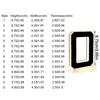 12V Power Illuminated House Number Sign 0-9 A-B Home Wall Decor LED Address Sign  House