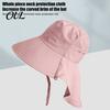 Full Coverage Sun Protection Hat Women with Neck Flap, Wide Brim Packable for Beach Hat, UV Travel Hiking Commuting Foldable