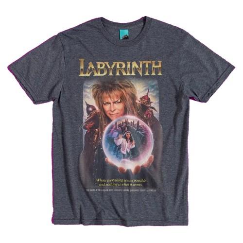 Labyrinth Unisex Adult Classic Movie Poster T-Shirt