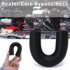 Heater Core Crossover Coolant Hose 5/8" End And 3/4" End With 2PCS Clamps For LS For LT