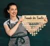 Inkdotpot Perpetual Wall Calendar Wooden, Dates To  Wall Hanging Birthday Calendar- Decorative Birthday Tracker Plaque