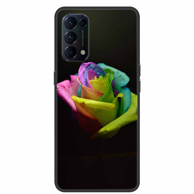 Funda Für OPPO A74 Telefon Fall Abdeckung Schwarz Silikon Weiche Rückseitige Abdeckung Fall Für OPPO A74 F19 A54 Fall Coque für OPPO A74 EINE 74 Fall
