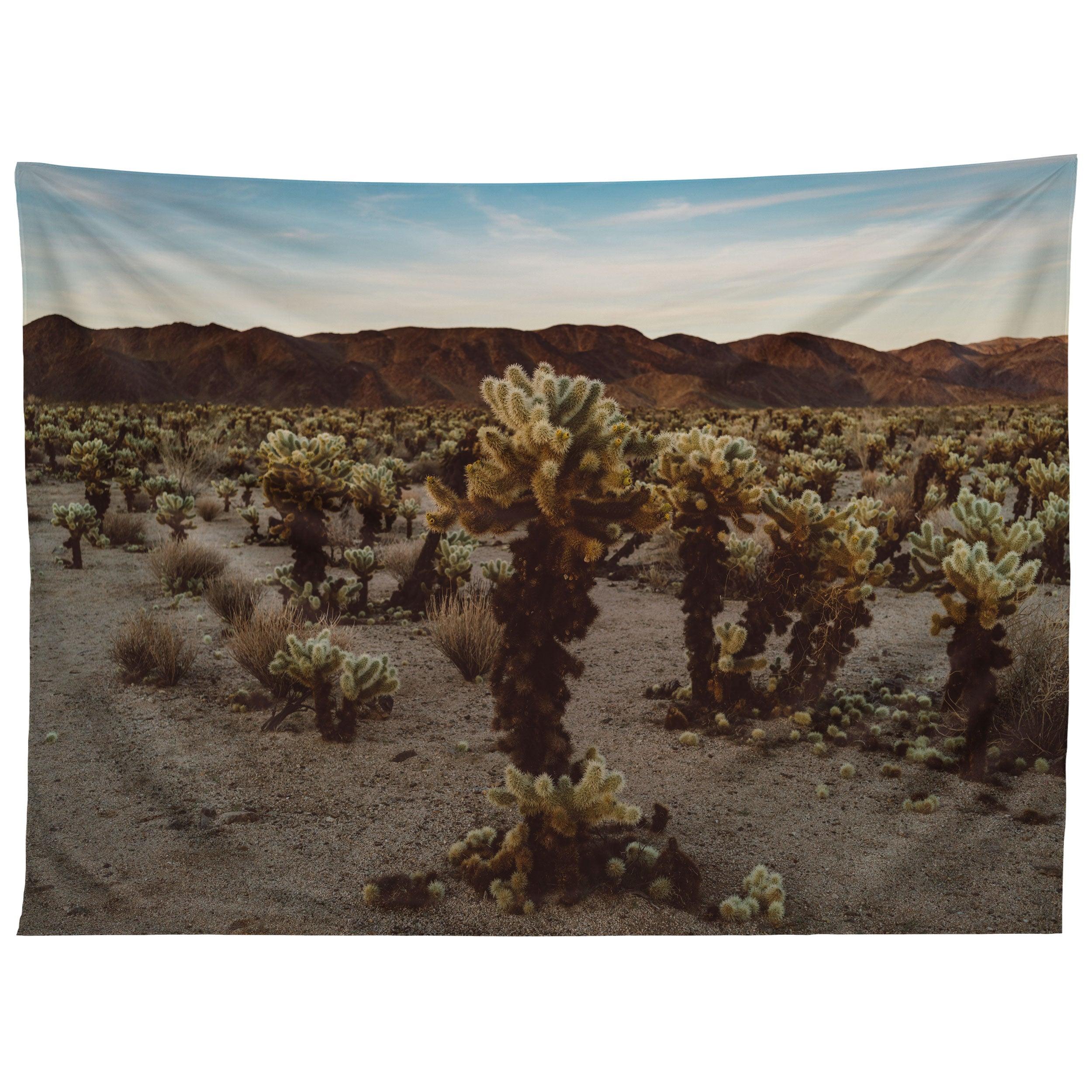 CHOLLA CACTUS GARDEN XII tapestry 75x100