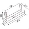 Paper Towel Holders for Kitchen Towels Bulk Easy To Install Rustproof Waterproof Stainless