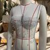 Beaded Body Chain Bra Multilayer Beads Chest Chains Body Accessories Jewelry for Women Girls Nightclub Raves Body Jewel