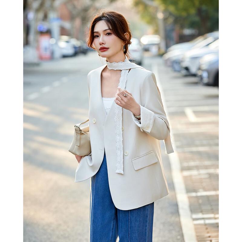 TERRE BLEUE Women's Fashion Commuter Blazer