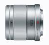 Panasonic Obiectiv Lumix G POWER Argintiu cu Focală Fixă Mediu Tele pentru Micro Four Thirds 42.5mm/ F1.7 ASPH./ O.I.S.. H-HS043-S