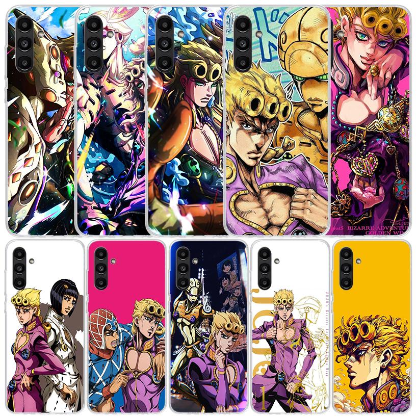 JoJo Adventure Giorno Giovanna Phone Case For Samsung Galaxy A17 A37 A57 A16 A15 A14 A13 A56 A55 A54 A53 A36 A35 A34 A33 A26 A25