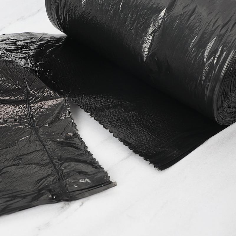 Schwarze Große Einweg-Plastikmüllsäcke
