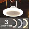 USB Rechargeable Ceiling Fan Light Super Quiet Hanging Fan  Lamp  Restaurant
