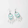 Silver Long Tassel Earrings Bohemia Bohemia Drop Earring Classic Ethnic Style Dangle Earring  Women
