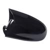 1 Pair OX Horn Shape Rear View Mirror Cover Cap Fit for VW Golf R32 GTI Rabbit Jetta Bora Polo MK4 Passat B5 Glossy Black