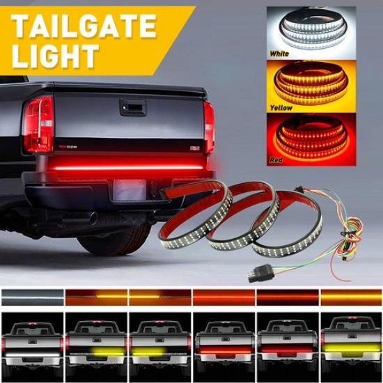 48  Inch Truck Tailgate Strip LED Sequential Brake Signal Reverse Tail Light Bar