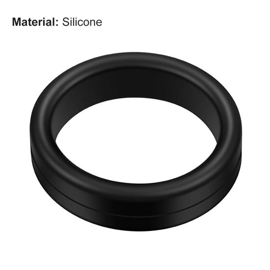 Cock Ring Prolong Intercourse Time Hygienic Silicone Delay Ejaculation Lock Ring for Male
