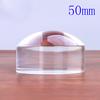 50/60/80/100mm Optical Acrylic Dome Magnifying Glass Desktop Paperweight Reading Magnifier Half Ball Lens Loupe 8X/7X/6X/4X