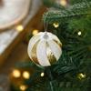 3pcs Delicate Christmas Ball Set Creative Hanging Ornament Crafts Christmas Tree Pendant  Holiday
