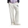 Li Ning Casual Pants Men's Heather Gray Mist White Moderate Straight Fit Pants AKLW209-1