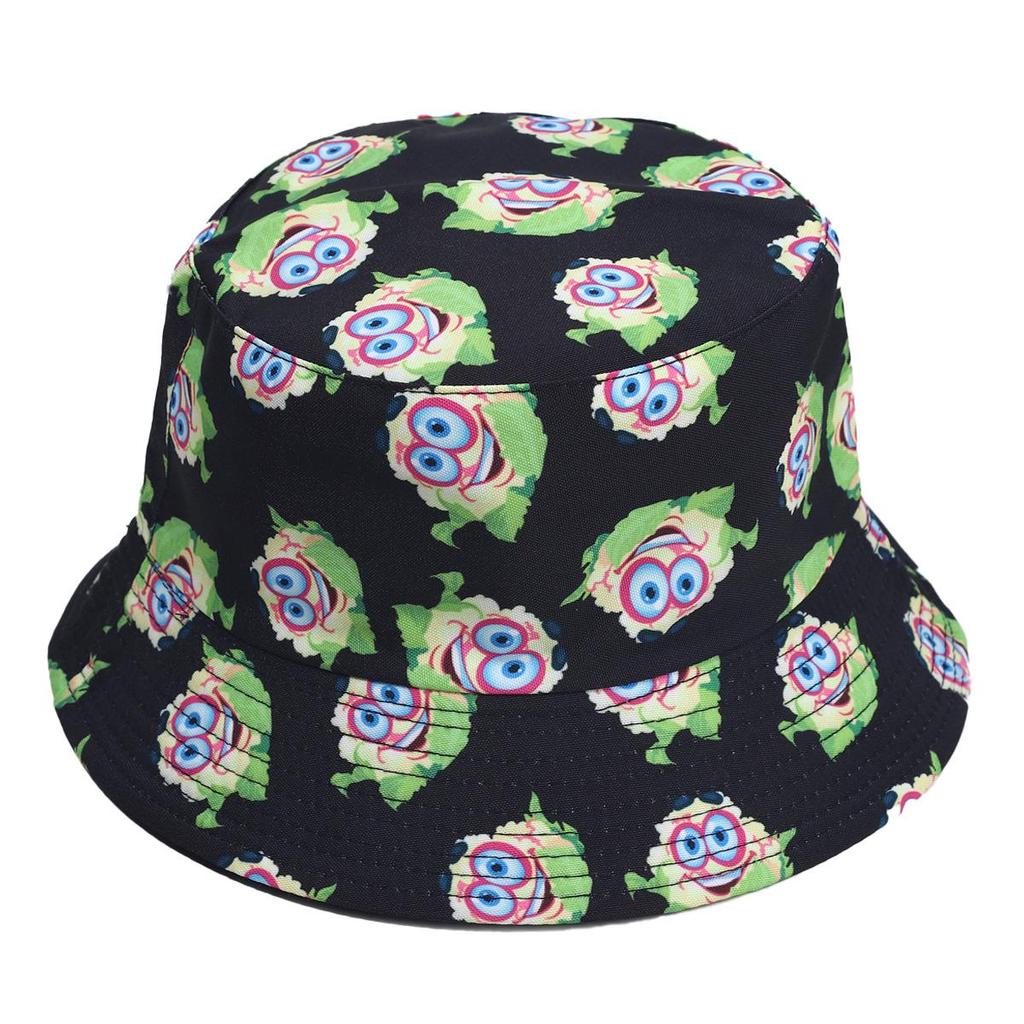 2026 Lemon Pattern Reversible Bucket Hat for Men & Women – Summer Sun Protection