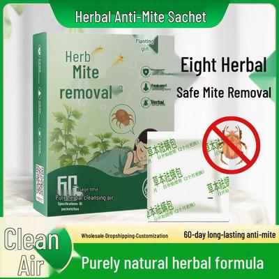 Beifuß Anti-Milben Säckchen: Kräuterbasiert, Sicher für Schwangere & Babys, Desodorierend Milbenentfernung für Matratzen & Bettzeug