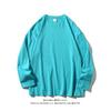 Men Loose Plus Size Solid Color Round Neck Long Sleeve Casual Sweatshirt