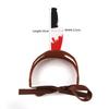 Pet Cosplay Costume Halloween Funny Devil Horns Headband Pet Cat Dog Festival Party Clothing Dogs Cosplay Costume Accessories