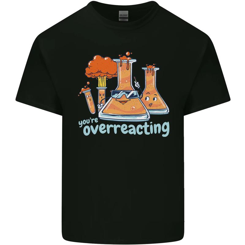 

You Re Chemistry Over Reaction Science Geek Cotton Mens T-Shirt - Men s Summer Cotton Graphic Tee S разноцветный