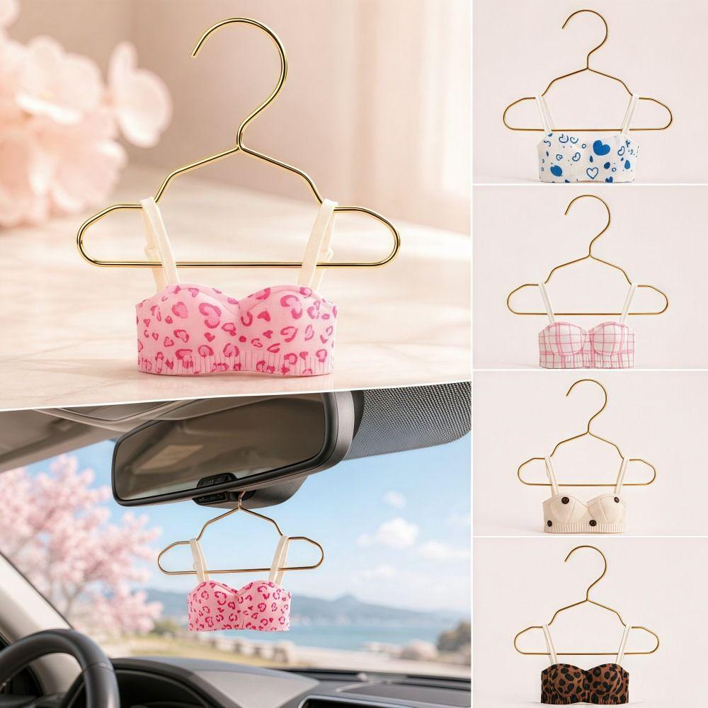 Underwear Shape Small Bra Car Mirror Pendant Rearview Mirror Pendant  Vehicle Interior Decor