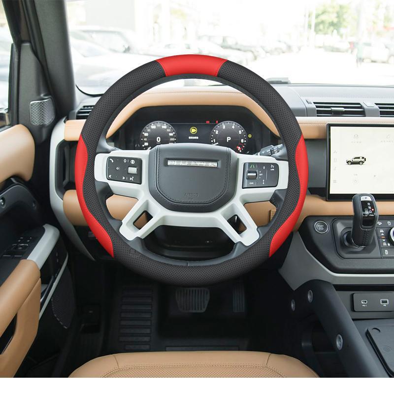 Steering Wheel Cover for Range Rover Evoque, Velar, Defender, Discovery Sport, and New Energy Models