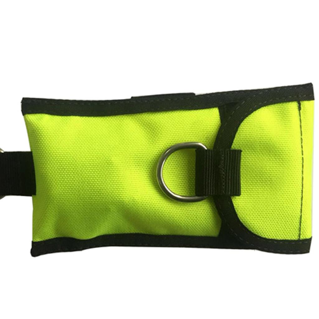 Scuba Diving Single Drift Hook Webbing Clip & Storage Bag