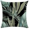 Home Decor Exotic Tropical Leaves And Flowers Pillowcase Pattern Cushion Cover Suitable For Sofa Bedroom Car Pillow Cover