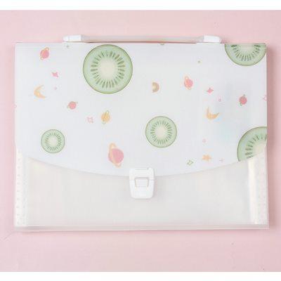 Simple portable organ bag, multi-layer file bag, A4 folder, student handbag, storage file bag