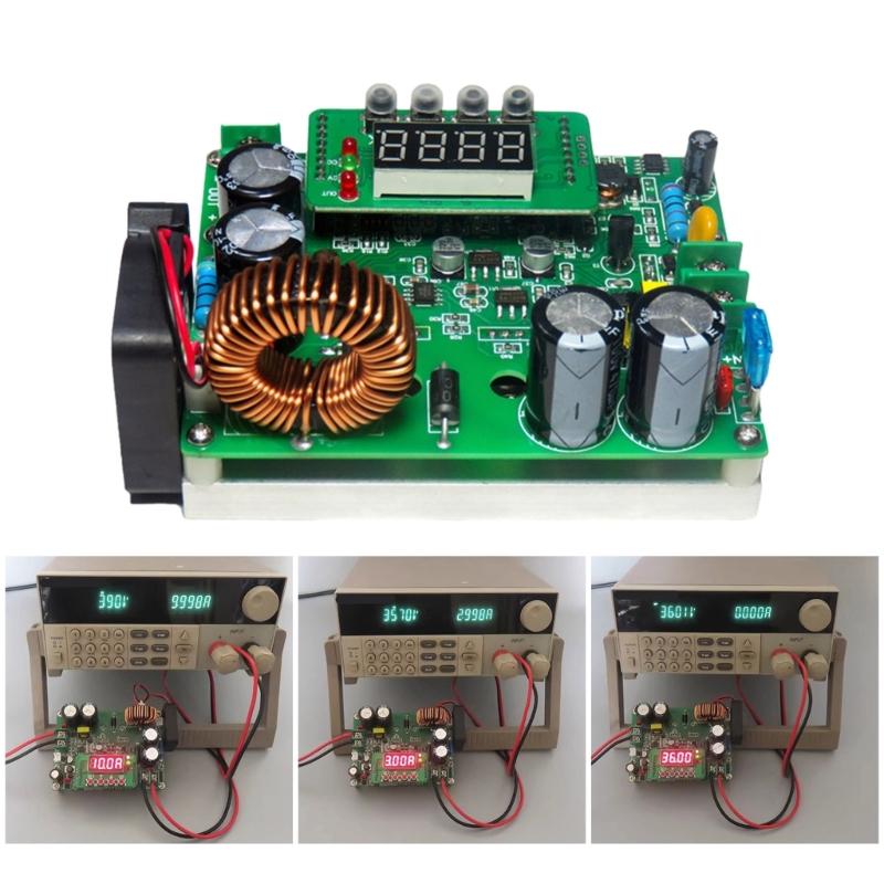 Verbesserter Einstellkonverter DPQ6012 Reglerplatine DPQ6012 Leistungseffizienz-Konverter Kunststoff für präzise Einstellung