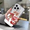 Silicone Christmas Phone Case For iPhone 16 Pro Funda iPhone 14 15 13 Pro Max 11 12 XR X XS 7 8 Plus SE 16promax 15promax Cover