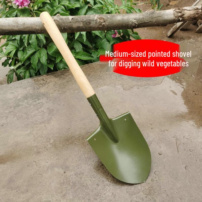 Brangdy Portable Multi-purpose Pointed Shovel