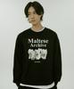 WAIKEI Maltese Archive Sweatshirt Black