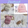 Kids Plush Bunny Ears Backpack With Breathable Lightweight Design For Kindergarten Girls