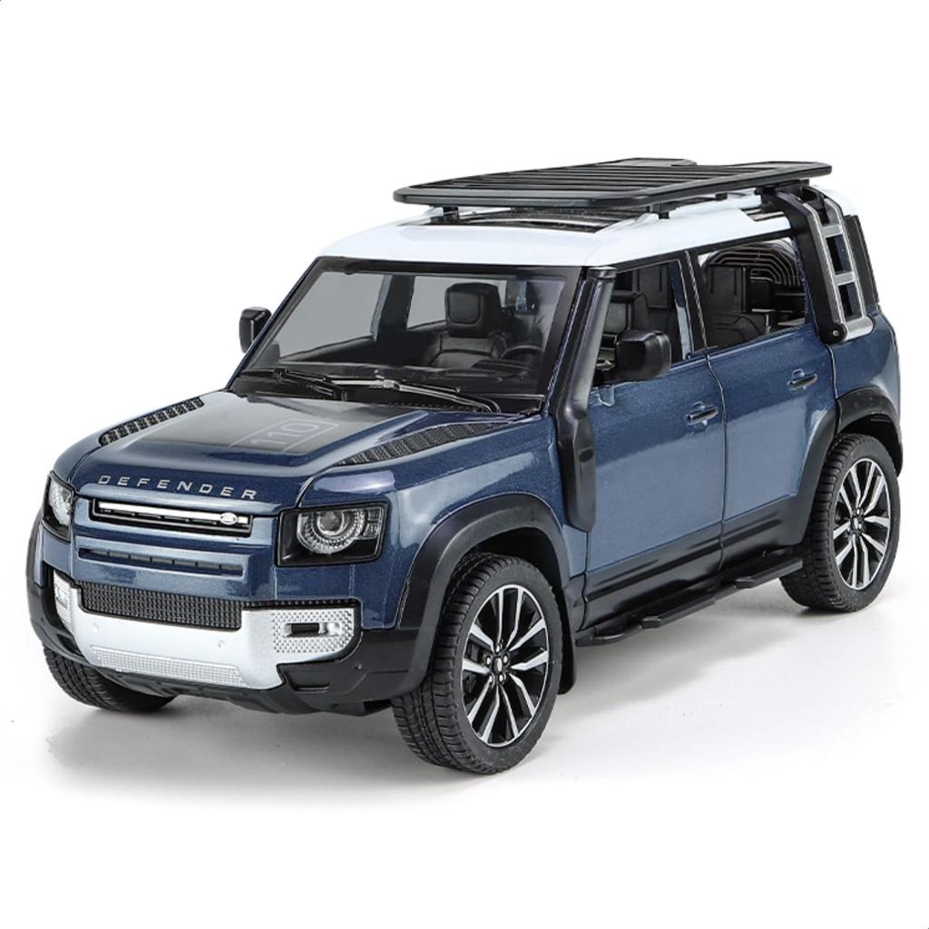 Heimanba Land Rover Defender 110 2020 Diecast Model Car Q2002B 1/24 / (Blue BU)