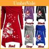Maglione Festivo da Donna Babbo Natale con Morbido Materiale per le Celebrazioni Natalizie