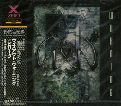 CD WITHOUT WARNING - Believe XRCN1238 ZERO CORPORATIO 1995 Japan Rock Used