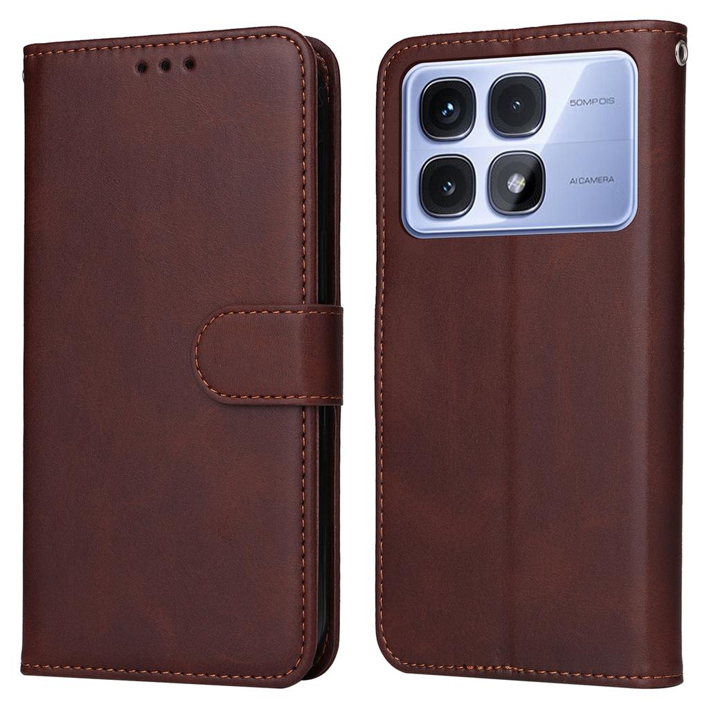 For Xiaomi Redmi K70 Ultra Case PU Leather Phone Cover with Cash/Card Slots