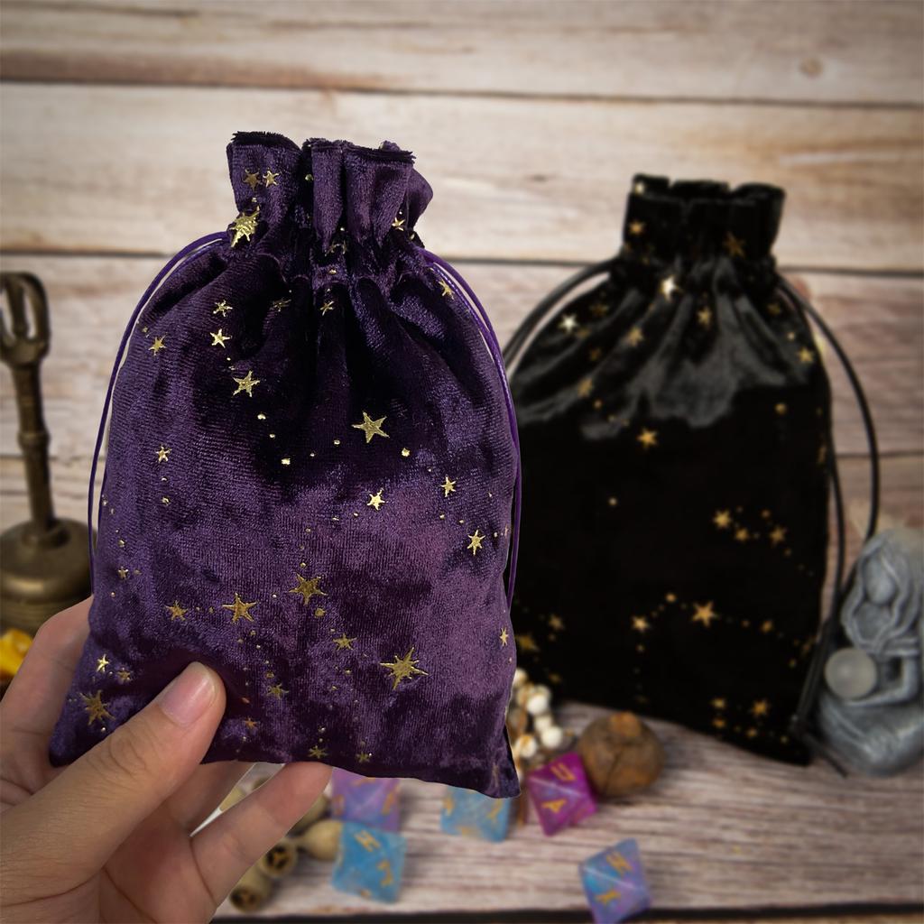 Divinations Tablecloth Oracles Card Deck Table Board Game Bag Drawstring Jewelry Tarot Pouch Gifts Packaging Wedding Bag