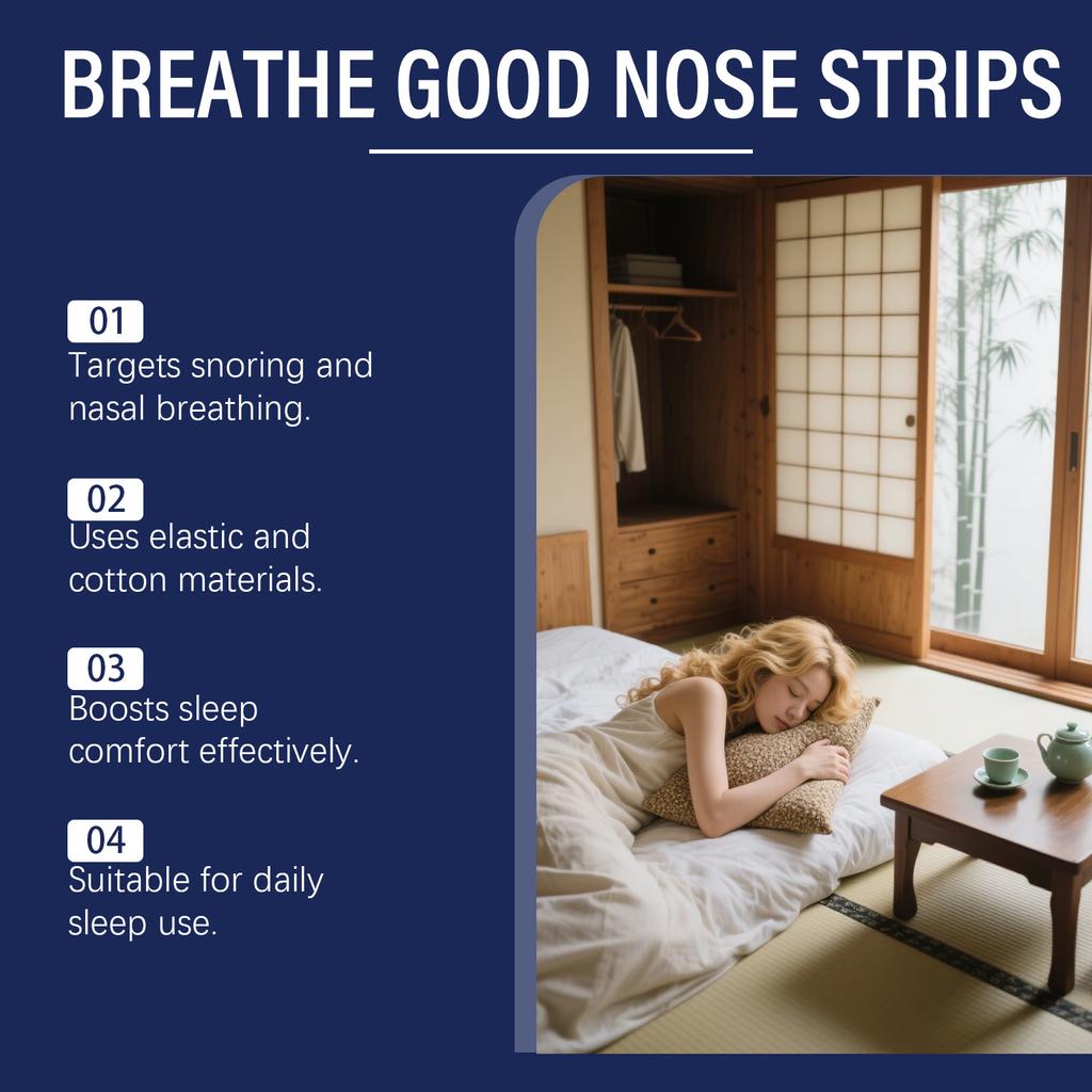 -snoring Sleep Nasal Strips Are Skin-friendly, Comfortable, Improve Nasal Ventilation And Help You Sleep.