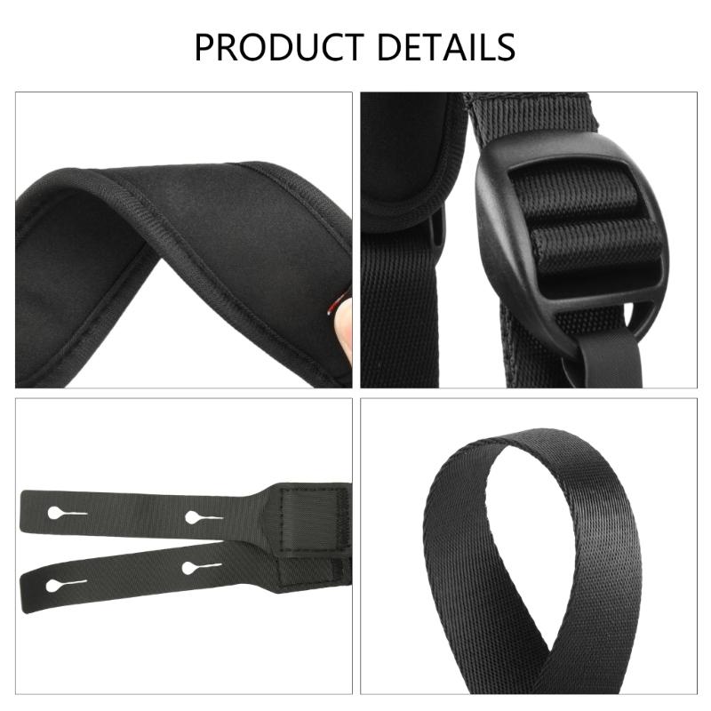 Adjustable Padded Shoulder Straps For Charge6 Portable Speakers Ergonomic Design Nylons Webbings Secure Attachment