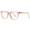 Trend Retro Blue Light Blocking Glasses Ultralight Computer Reading Glasses for Women Men Spring Leg UV400 Protection