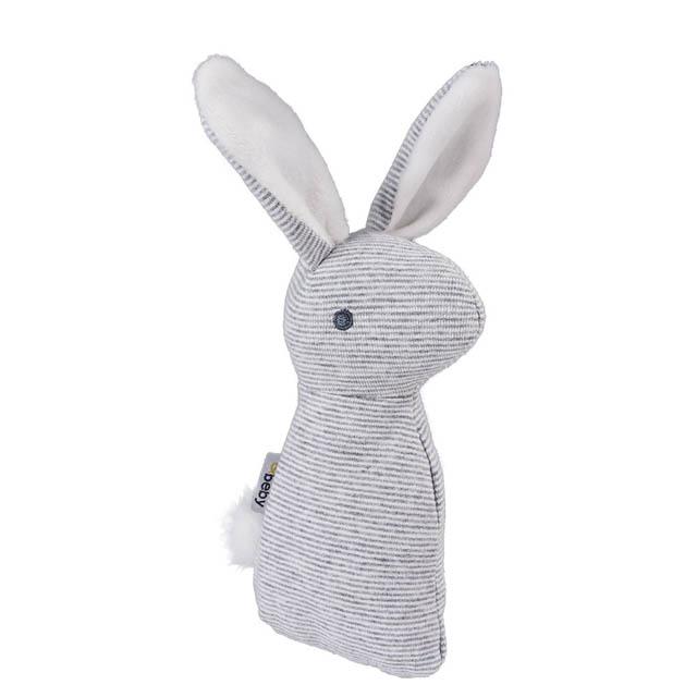 New Cute Stuffed Toys Squeak Rabbit Shape Sounding Plush Toy With Built-In Bell Dog Chew Squeaky Whistling Involved Dog Toys
