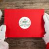 100-500Pcs High-Quality Merry High-Quality Christmas High-Quality Gift High-Quality Decorative High-Quality Stickers High-Quality Round High-Quality